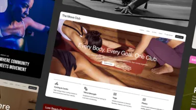 Customized websites images