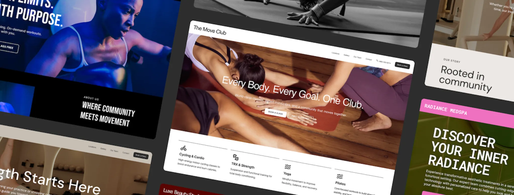 Customized websites images