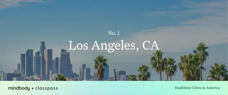 LA top 10 healthiest city in america