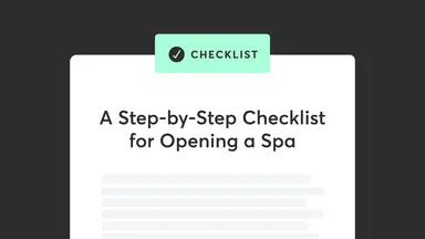 Step by step checklist for opening a spa header
