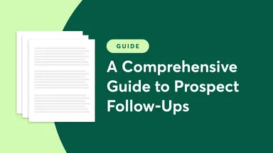 A Comprehensive Guide to Prospect Follow-Ups graphic