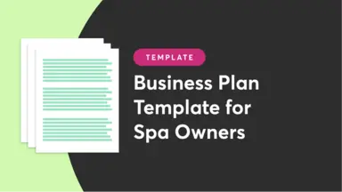 Business Plan Template for Spa Owners